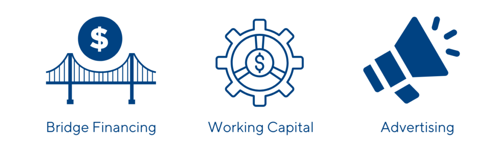 Use funds for business growth